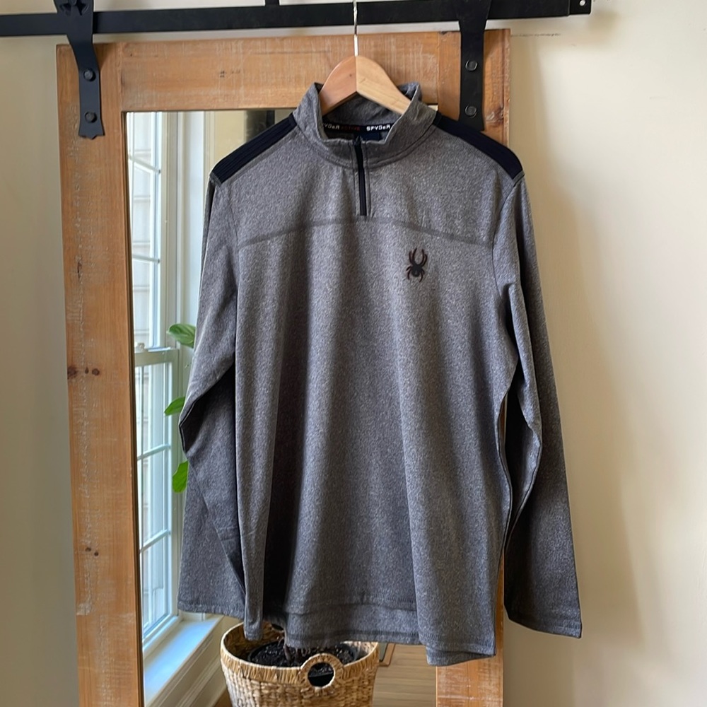 NWT Spyder 1/4 Zip Performance Pullover Size M